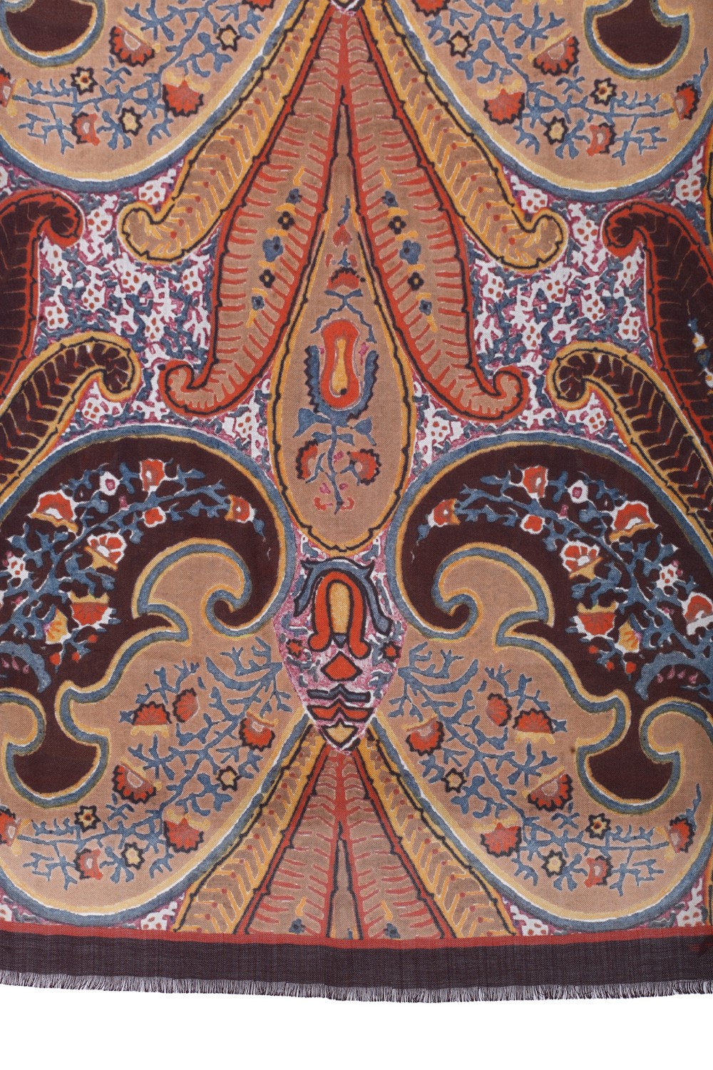shop ETRO  Sciarpa: Etro sciarpa in cashmere e seta.
Sciarpa in cachemire, decorata da una stampa con motivi Paisley d'archivio e impreziosita da una bordatura unita sfrangiata.
Dimensioni: 70x170cm.
Composizione: 70% Cashmere 30% Seta.
Made in Italy.. 11777 9598-0150 number 2259330